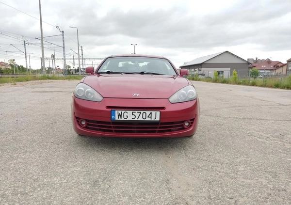 Hyundai Coupe cena 17500 przebieg: 280790, rok produkcji 2007 z Dobrzany małe 191